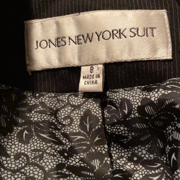 Jones ny navy lined pantsuit - Picture 2 of 2